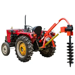 Tractor Hole Digger Tractor PTO Mounted Garden Tool Earth Auger Post Hole Digger For Sale