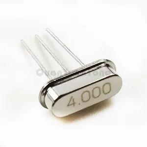 HC-49S 4MHZ Crystal Oscillator Low Frequency DIP Passive Crystal Oscillator 11.5*4.5*3.68ミリメートル