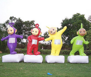 มาสคอต Teletubby,ชุดเดรสมาสคอต Teletubbies ลายการ์ตูนภาพยนตร์ - Product Image 1