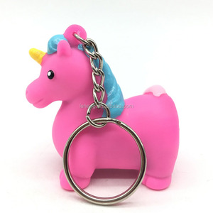 Promosyon 3d pembe <span class=keywords><strong>unicorn</strong></span> pvc anahtarlık pop bok anahtarlık