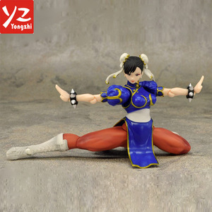 Para la colección japonés plástico juego Street Fighter chunli anime figura 18 cm - Product Image 5