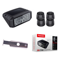 Système intelligent de surveillance de la pression des pneus de voiture Promata MATA 1E 2023, système TPMS sans fil solaire, 4 capteurs externes, certifié CE, VW