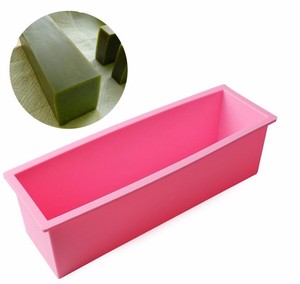 1200ml de silicona jabón <span class=keywords><strong>molde</strong></span> <span class=keywords><strong>3D</strong></span> <span class=keywords><strong>Rectangular</strong></span> pan de la torta pastel de Chocolate <span class=keywords><strong>molde</strong></span> jabón haciendo herramientas - Product Image 6