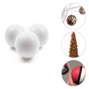 Panneau de polystyrène assorti mousse de polystyrène cône blanc pour bricolage arbre de noël décoration de fête fournitures de noël - Product Image 5