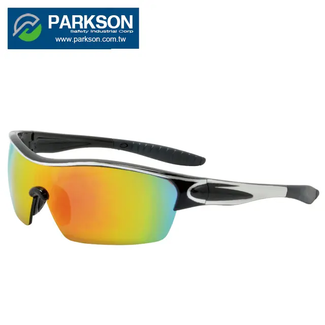 Taiwan Rainbow Coating Comfortable Light Weight Outdoor Indoor Eye Protection ANSI Z87.1 SS-5963 Safety Glasses