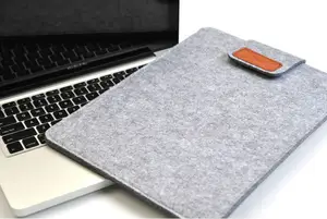 New Trendy Felt Notebook Case Business Concise Felt Laptop Bag