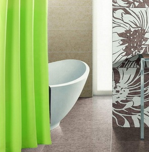 <strong>Cheap</strong> Price Damask <strong>Shower</strong> <strong>Curtain</strong> Plain White - Product Image 3