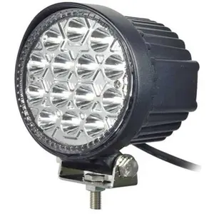 מכירה לוהטת 5 "עגול 42w LED worklight 10-30v dc 42w LED עבודה אור לטרקטור משאית offroad סירה