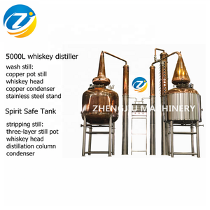 Destilador de Alcohol por Reflujo ZJ de 300, 500 y 1000 Litros para Destilería, Máquina para Hacer Vino de Frutas, Línea de Producción de Vodka - Product Image 5