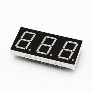 3 digit fyt-8031a/bsr-ex 7-segment led display 0.8 inch high red