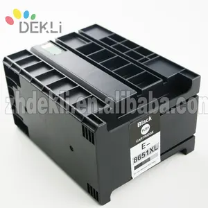 WF-M5191 WF-M5690 תואם דיו מחסנית עבור Epson T8651 T8661 מחסנית עם שבב עם פיגמנט דיו