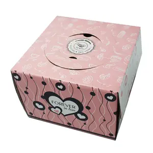 Alibaba Leverancier Cake Dozen Groothandel Box Fabrikant, Cake Carrying Box,Box Verpakking Ontwerp Voor Cake