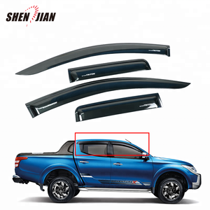 Altri accessori esterni per auto da sole porta finestra visiera per toyota corolla swift 2018 hilux pajero l200 triton np300 nissan <span class=keywords><strong>navara</strong></span>