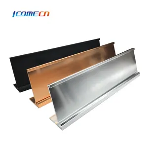 2*8 Placa de nombre de escritorio de oficina, placa de identificación de escritorio para regalo de negocios - Product Image 3