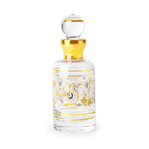 Flacone di Profumo Vuoto Decorativo di Lusso in Vetro da 280ml con Decorazioni in Oro Vero, Stile Vintage, Alta Qualità, Ricaricabile, per Oli Essenziali, Stile Dubai - Product Image 6