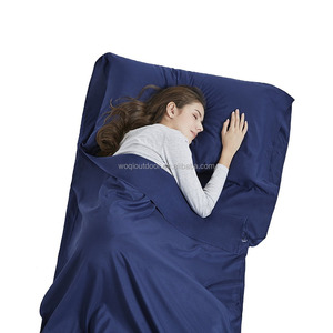 Woqi Travel and Camping <strong>Sleeping</strong> <strong>Bag</strong> Liner, Comfortable <strong>Lightweight</strong> Roomy Travelling and Camping <strong>Sleeping</strong> <strong>Bag</strong> Prevent Dirty - Product Image 2