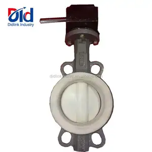 Chinese Supplier One Way Electric Actuator Wafer Handle Type Double Eccentric QT450 DN100 Prices Butterfly Check Valve