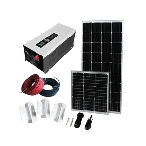 太阳能家用5kw 10kw 15kw上网太阳能发电太阳能产品