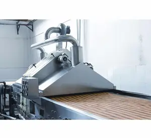 SINOBAKE-línea de producción de galletas duras, pulverizador de aceite para línea de galletas, máquina de galletas, precio