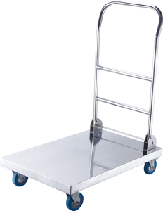 Hôtel <span class=keywords><strong>Restaurant</strong></span> Plate-Forme En Acier Inoxydable Chariot À Main, Pliage Lourds Chariot Plate-Forme - Product Image 2