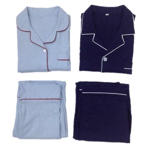 Veloce Donne Libere di Trasporto e Gli Uomini Controllato <span class=keywords><strong>Pigiama</strong></span> 2pcs set On-Line 100% Cotone Morbido Degli Indumenti Da Notte <span class=keywords><strong>Pigiama</strong></span> - Product Image 1