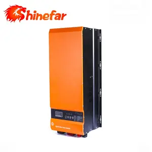 Shinefar 벽 마운트 48V/96V/192V 하이브리드 태양 펌프 인버터 8000w 10000w 12000w