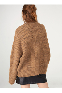 Haute qualité <span class=keywords><strong>ras</strong></span> du <span class=keywords><strong>cou</strong></span> tricoté hiver femmes chandails - Product Image 4