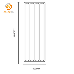 Poste de travail pour 4 personnes Écran de table de bureau Séparation grise Panneaux acoustiques en fibre de polyester <span class=keywords><strong>Bulle</strong></span> d'<span class=keywords><strong>eau</strong></span> étanche pour anniversaire - Product Image 3