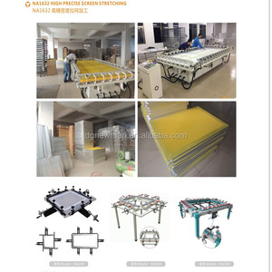 Tensora de Pantalla Manual de 90*120cm Fabricada <span class=keywords><strong>en</strong></span> China, para Serigrafía/Tensado de Malla para Marcos de Aluminio - Product Image 6