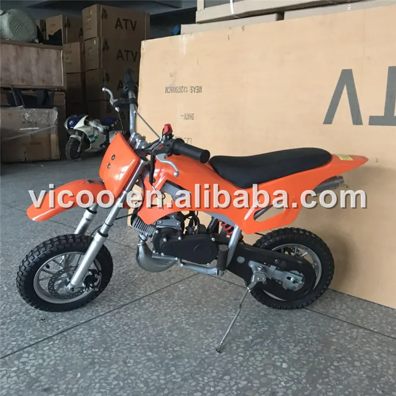 49CC 2-х тактный Байк мини дети питбайк