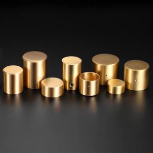 Wholesale <strong>Brass</strong> Cabinet Sofa <strong>Leg</strong> Covers Chair Cups Furniture <strong>Leg</strong> Tube Protector <strong>Table</strong> Feet Cover HD-0101 - Product Image 3