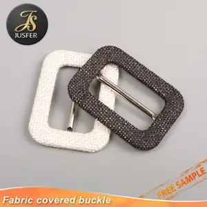 Belt Belt Buckle Factory Price Square Self Covered Aluminum Blank Belt Buckle Wholesale