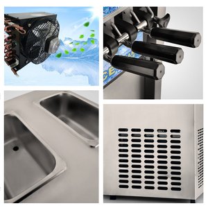 2018 hot sale <strong>taylor</strong> turkish rainbow table top <strong>soft</strong> serve <strong>ice</strong> <strong>cream</strong> <strong>machine</strong> Snowland - Product Image 5