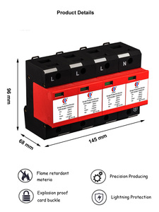 Qu'<span class=keywords><strong>est</strong></span>-ce qu'un dispositif de protection contre les surtensions triphasé 100KA 380v ? - Product Image 2