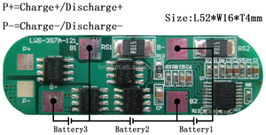Alta calidad León pcb/pcm/bms/placa de circuito para 3,7 v 1S5A pcb - Product Image 2