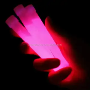 Fornecedor de bastão luminoso de 6 polegadas até 12 horas com gancho bastão luminoso de marca personalizada