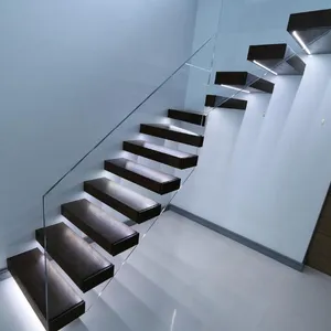 Самонесущая консольная деревянная лестница, скрытая лестница