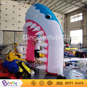 Gonflable Pas Cher d'entrée <span class=keywords><strong>de</strong></span> <span class=keywords><strong>Bande</strong></span> Dessinée <span class=keywords><strong>requin</strong></span> Arche - Product Image 3