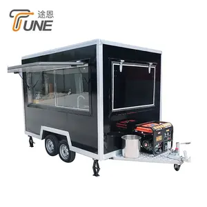 Tune Mobiele Mini Voedsel Winkelwagen Met Wielen Ijs Truck Voedsel Kiosk Te Koop