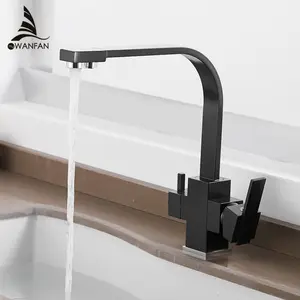 Haut de gamme robinet d'évier Noir Plaque Noyau de Soupape En Céramique Salle De Bain Lavabo Mitigeur robinet robinet de cuisine 0178R