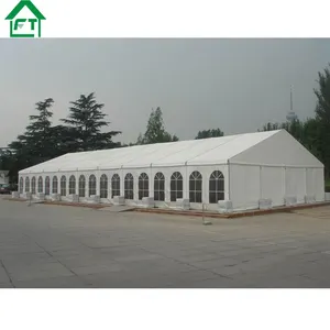 Vente directe d'usine, tente semi-permanente imperméable 15x40 pour 400 personnes, tente de fête, tente de mariage - Product Image 2