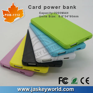Li-ion polymère. <span class=keywords><strong>populaire</strong></span>. miraculeuse slim alimentation de <span class=keywords><strong>la</strong></span> carte bancaire - Product Image 1