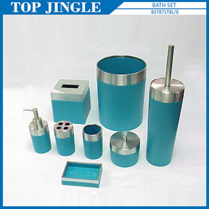 Juego de 8 Accesorios de Baño de Acero Inoxidable Negro - Product Image 6