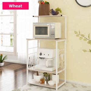 Organizador de cocina de 3 niveles, estante de utilidad para horno de microondas, estante, olla, sartén, armario de almacenamiento - Product Image 2