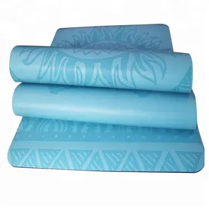 Anti slip printed yoga mats custom pu yoga mat bolster supplier mat yoga factory direct wholesale manufacture polates pad
