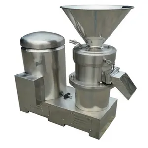 High capacity industrial processing machine mill for cocoa butter almond milk machine