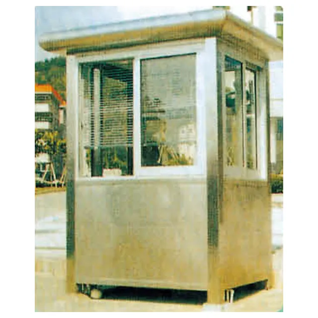 China Spielplatz Hersteller Edelstahl Outdoor Security Kiosk zum Verkauf/Sentry Haus