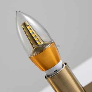 Đèn Bàn Simig Hiện Đại, Bóng Thủy Tinh Hình Chữ Nhật Màu Vàng - Product Image 4