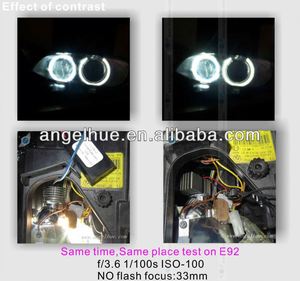 Led <span class=keywords><strong>de</strong></span> marcador lateral para el MINI COOPER R56 lente transparente poder más elevado llevó los ojos del ángel - Product Image 1