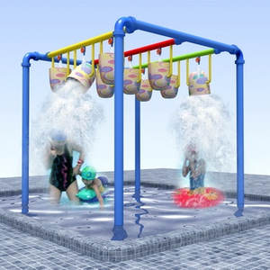 Équipement de terrain de jeu <span class=keywords><strong>d</strong></span>'<span class=keywords><strong>eau</strong></span> de vente chaude enfants jeu <span class=keywords><strong>d</strong></span>'<span class=keywords><strong>eau</strong></span> <span class=keywords><strong>fontaine</strong></span> de pulvérisation <span class=keywords><strong>pour</strong></span> enfants Resort parc aquatique toboggan en fibre de verre - Product Image 4